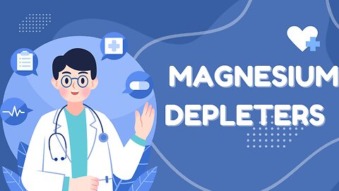 the different things that DEPLETE magnesium