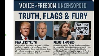 Voice of Freedom Aug 12. Truth Flags & Fury