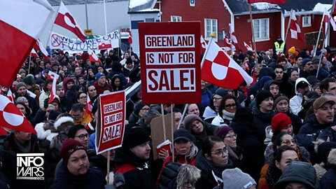 🚨Alex Jones Issues Emergency Message To Trump On Greenland!