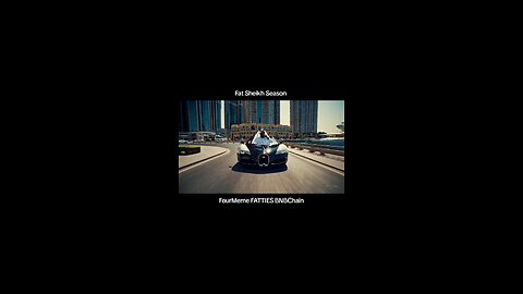 Fat Sheikh driving a Bugatti Veyron in Dubai