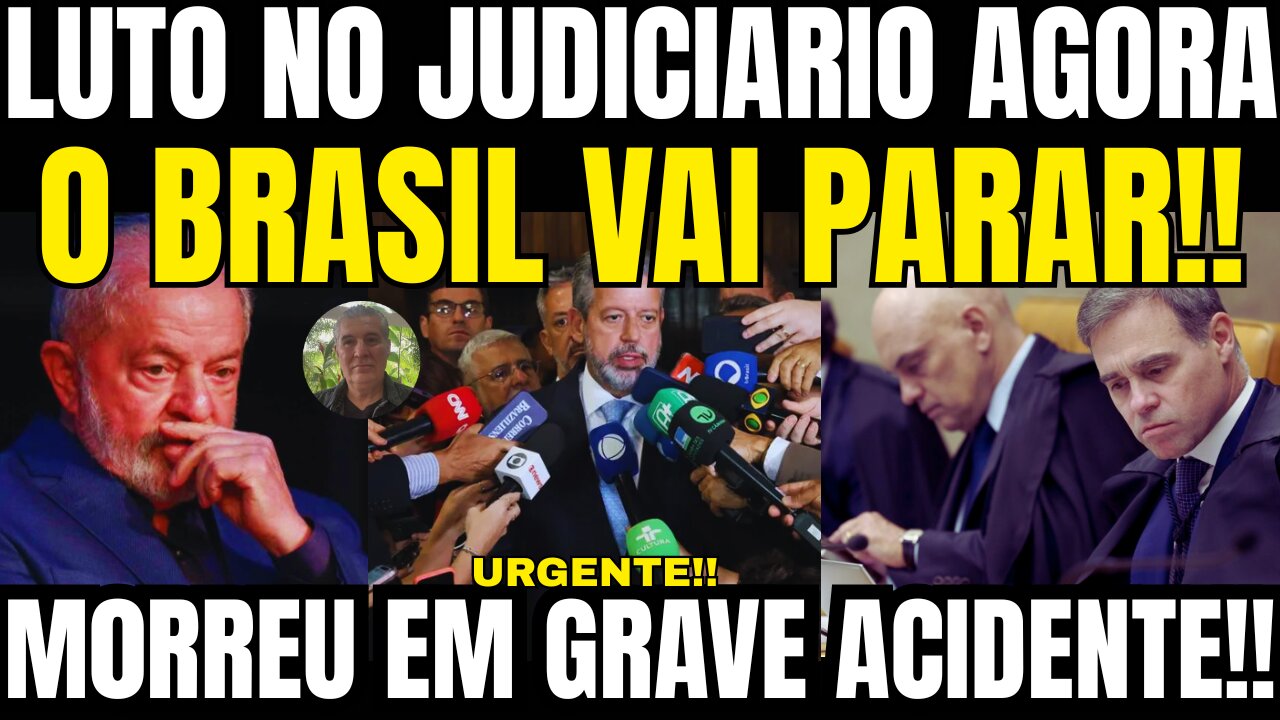LUTO no JUDICIÁRIO! M0RTE FOI CONFIRMADA em GRAVE ACIDENTE! MORAES DEIXA BOLSONARO REVOLTADO!