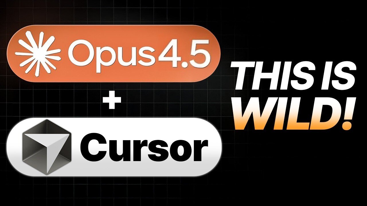 NEW Cursor + Opus 4.5 just CHANGED EVERYTHING!