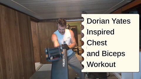 Dorian Yates-inspired Chest and Biceps Workout!