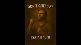 “When You Feel Weak”