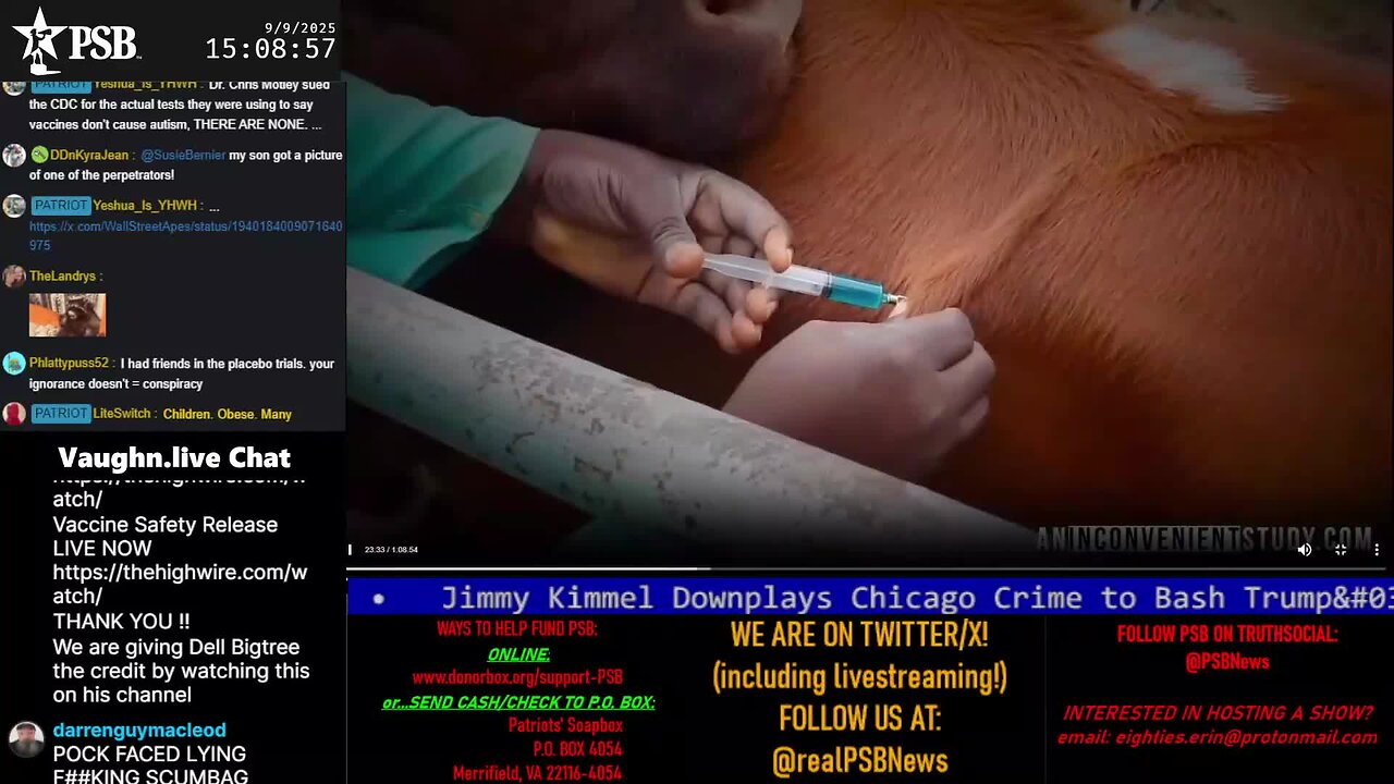 2025-09-09 15:04 EDT - The PATRIOTski Tavern: