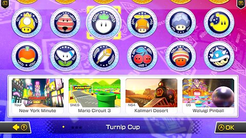 Mario Kart 8 Deluxe (Turnip, Feather, Propeller, & Cherry Cup 150cc)