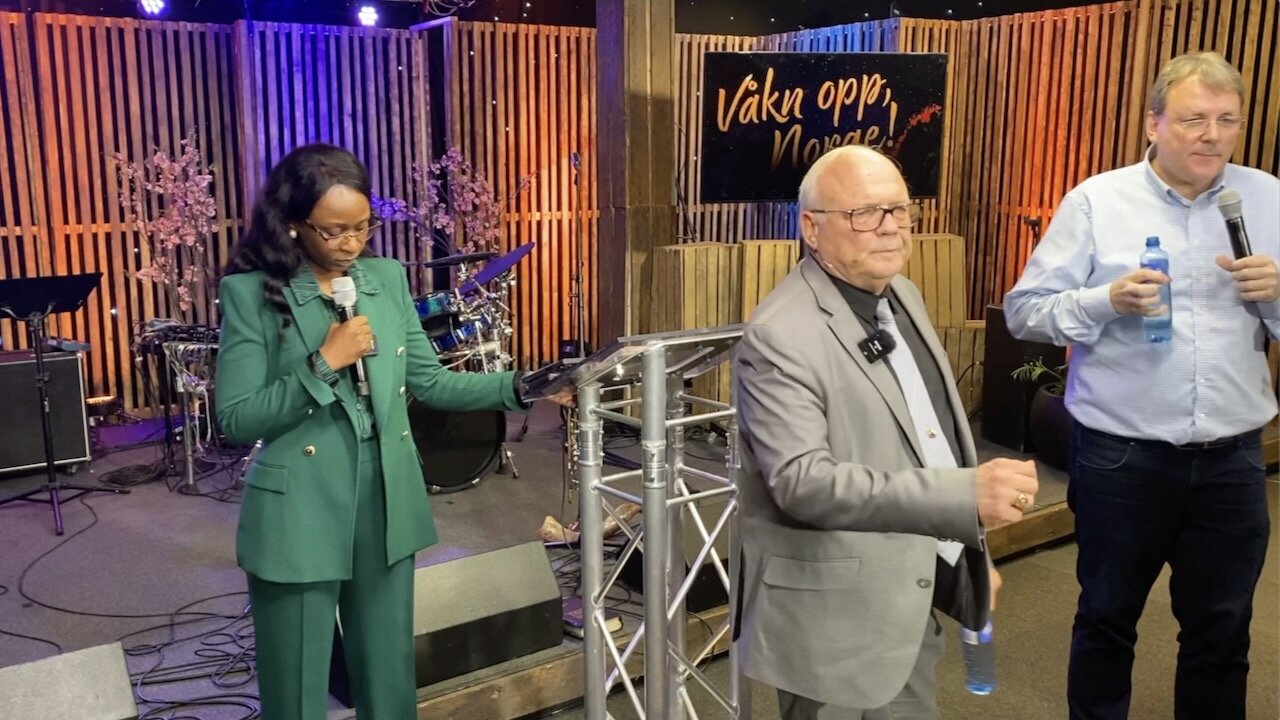 Visjonskirken in Drammen, Norway, Sunday 4/6/2025