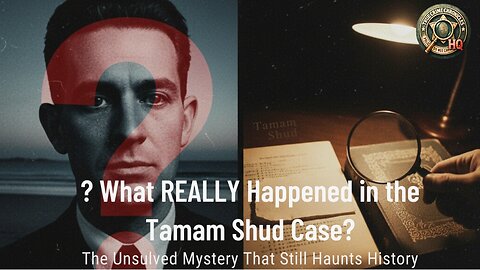 🕵️ What REALLY Happened in the Tamam Shud Case? 😱 The Unsolved Mystery That Still Haunts History 🔍