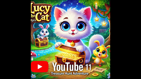 The Dailyyy Stories | Lucy the Cat - Episode 11: Treasure Hunt Adventure