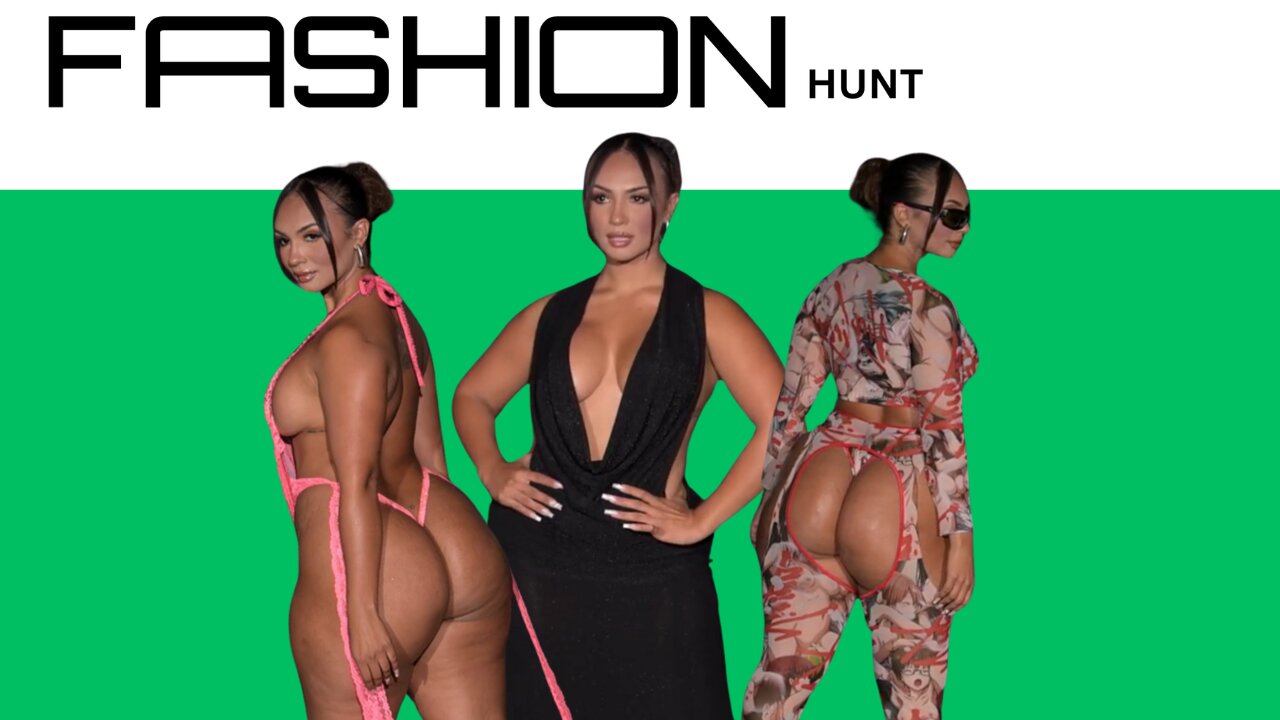 Caamibernaal Fashion Model |Runway Show |Miami Art Basel |SLO-MO