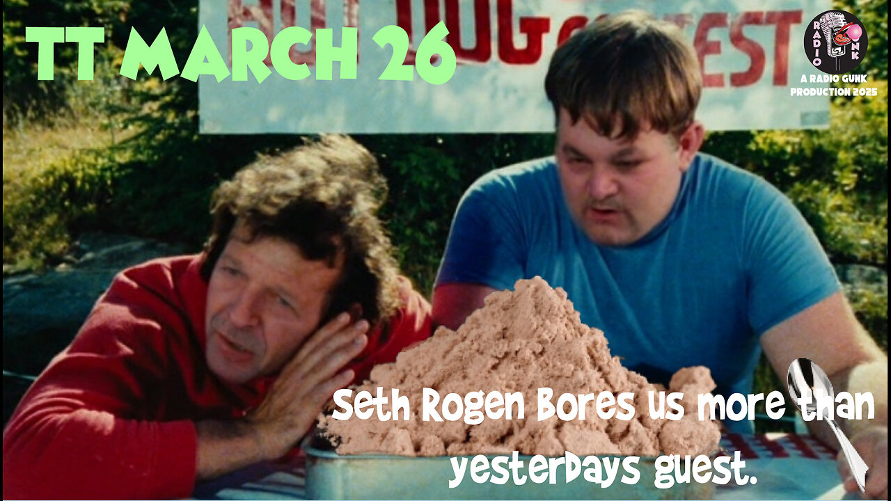 Today Tonight - March 26 - Seth Rogen comes in to bores us even more than yesterdays guest.