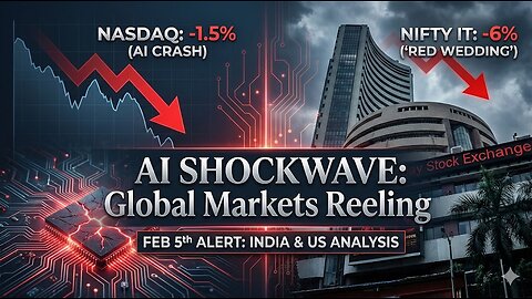 बाज़ार मे कोहराम! AI की वजह से IT स्टॉक्स क्यो डूबे? | Global Market का पूरा सच| Feb 5 |EPK Capital