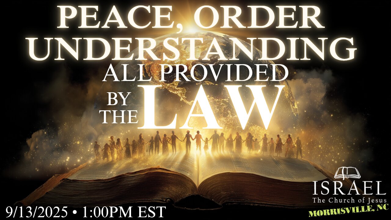 Peace Order & Understanding, All Provided by the Law