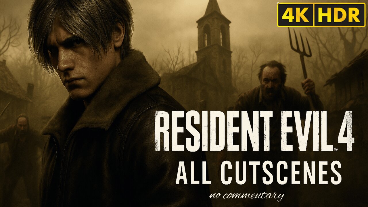Resident Evil 4 Remake (4K HDR) | Every Chilling Cutscene