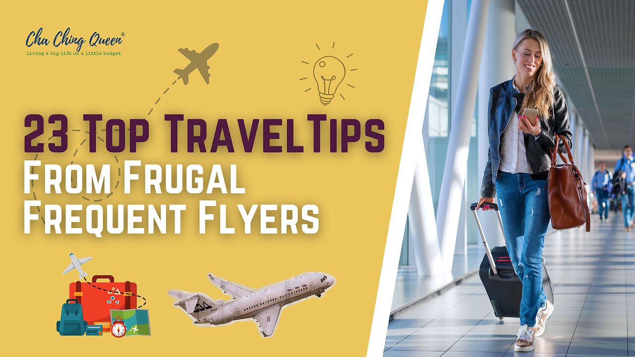 ✈️23 Top Travel Tips From Frugal Frequent Flyers #travelhacks