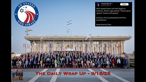 US Political Violence Less Than 1%, Kirk/Israel Story Deepens & The Republican Attack On Liberty