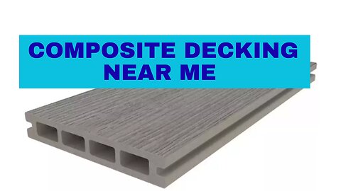 How to Find Composite Decking Near Me