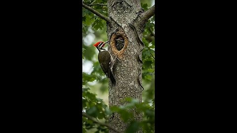 Woodpecker Defender: Nest Secure! #newshort #wildlife #birdattack
