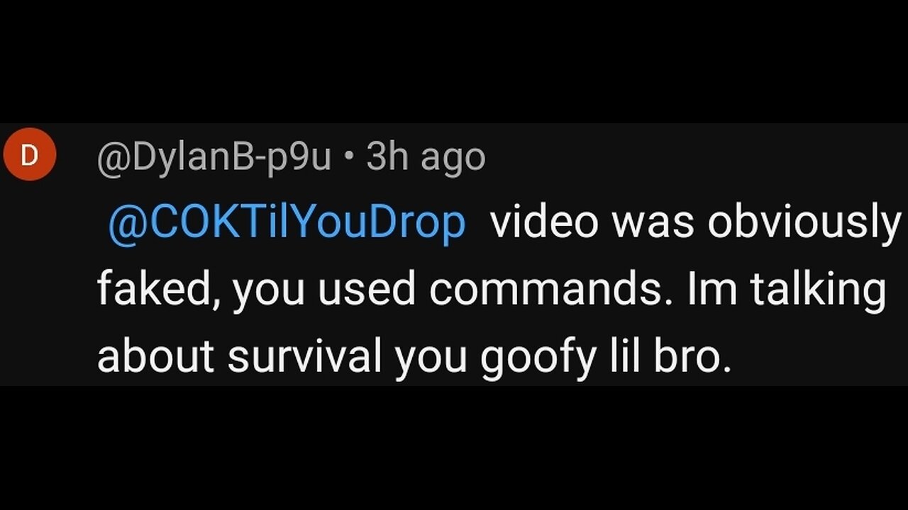 @DylanB-p9u you're not only wrong, you're stvpid. Sit down when your dad's teaching you life advice