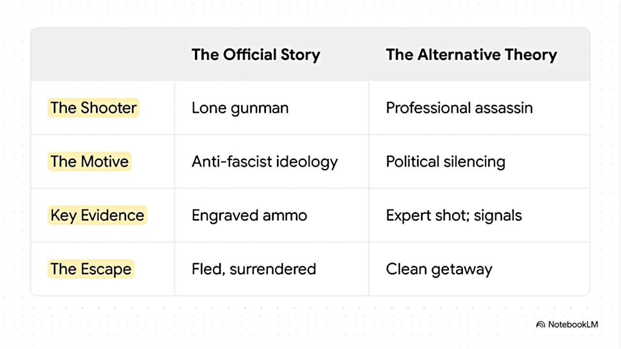 The Assassination of Charlie Kirk - AI Overview