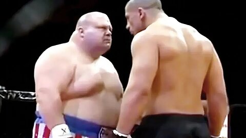 Eric 'Butterbean' Esch (USA) vs James Thompson (England) | KNOCKOUT, MMA Fight