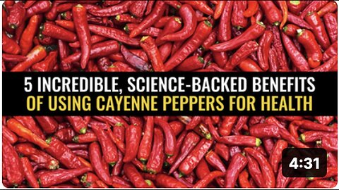 "Science-Backed Health Benefits of Cayenne Peppers: 5 Incredible Facts"