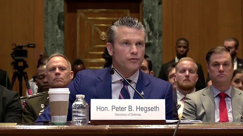 Pete Hegseth testifies at House hearing on Defense Department's budget - June 11, 2025