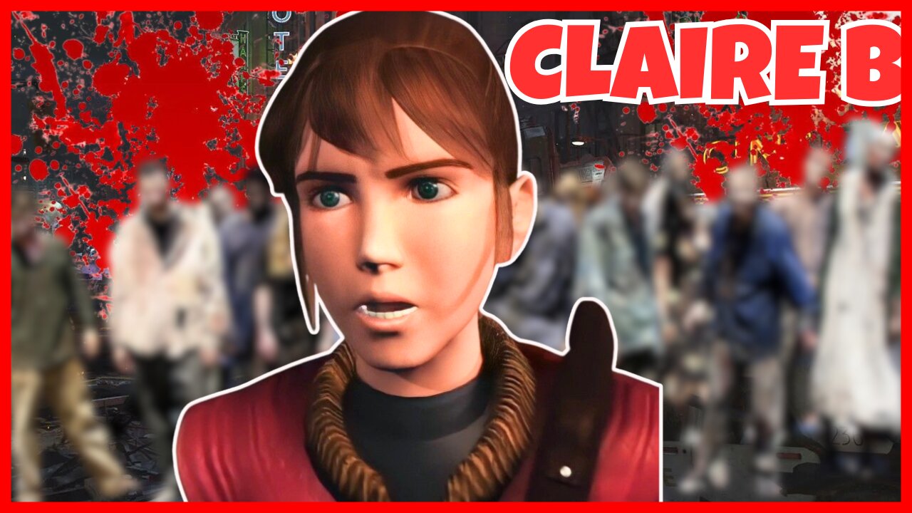 Surviving Raccoon City with Claire| Resident Evil 2 (1998) Full B Run