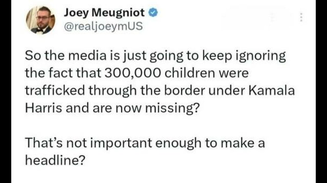 TRAFFICKING children is the REAL pandemic.
