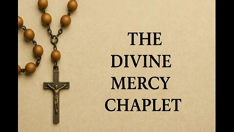 Pray the Divine Mercy Chaplet | Spoken Audio with Rosary Beads Slideshow