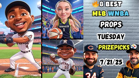 🔥9 BEST TUESDAY PRIZEPICKS MLB PROPS TODAY | ⚾️ MLB PICKS TODAY | WNBA PROPS 7/22
