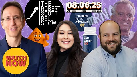 RFK Jr Halts mRNA, Jessica Cabrera, Informed Consent, Children's Rights, Beta-Glucan, Reggie Black, Better Way Health - The RSB Show 8-6-25