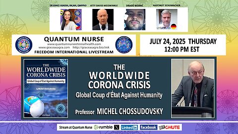 Prof. Michel Chussodovsky - COVID Crisis: Global Coup d’Etat vs. Humanity