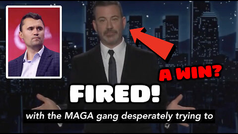 Jimmy Kimmel Fired For His Charlie Kirk Segment: Is This A Win?