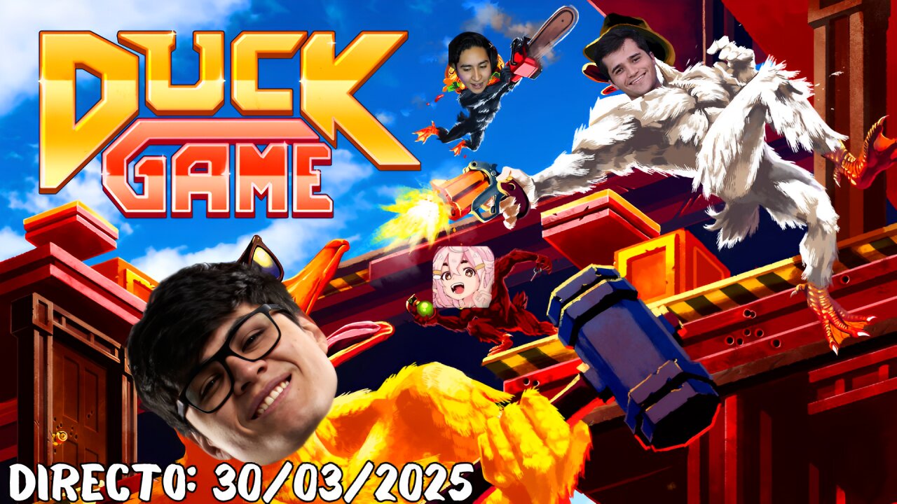 VOLVIMOS AL DUCK GAME PORQUE NOS ENCONTAN LAS PELEAS