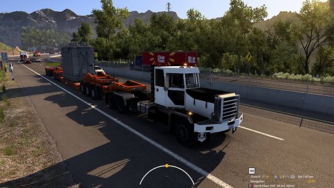 ATS, Downhill 7% grade, Edison L Series, 82 t, regenerative braking