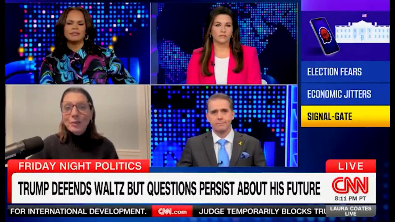 Scott Jennings Torches Dem Calling For Firings Over Signalgate… She Squirms When Hit With Facts