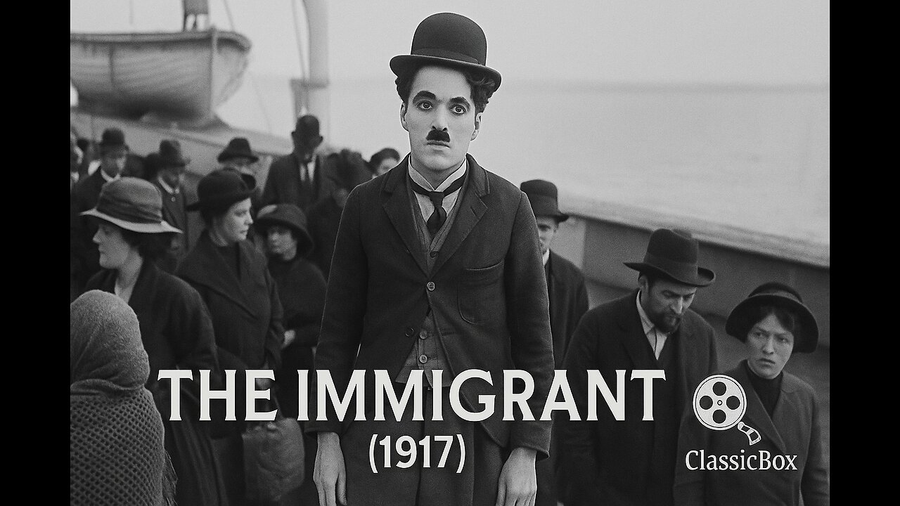 The Immigrant (1917) 🎞️ | Charlie Chaplin | Silent Comedy Classic | Public Domain | ClassicBox