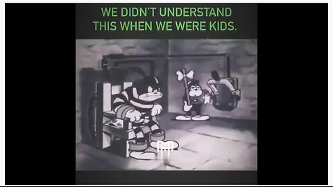 1950s Disney cartoon showing you how they are or would be turning men into women - SICK