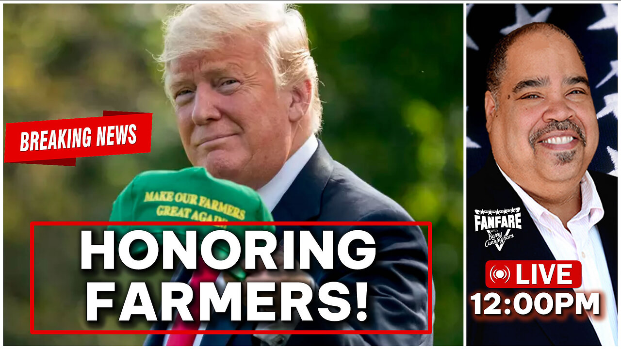 LIVE TODAY: President Trump Honors Americas Farmers! (And More News)