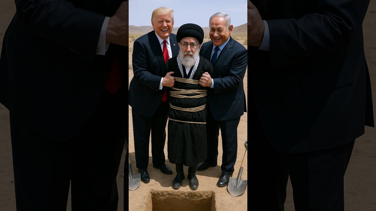 Putin Saves Khamenei from Being Buried Alive! ⛏️