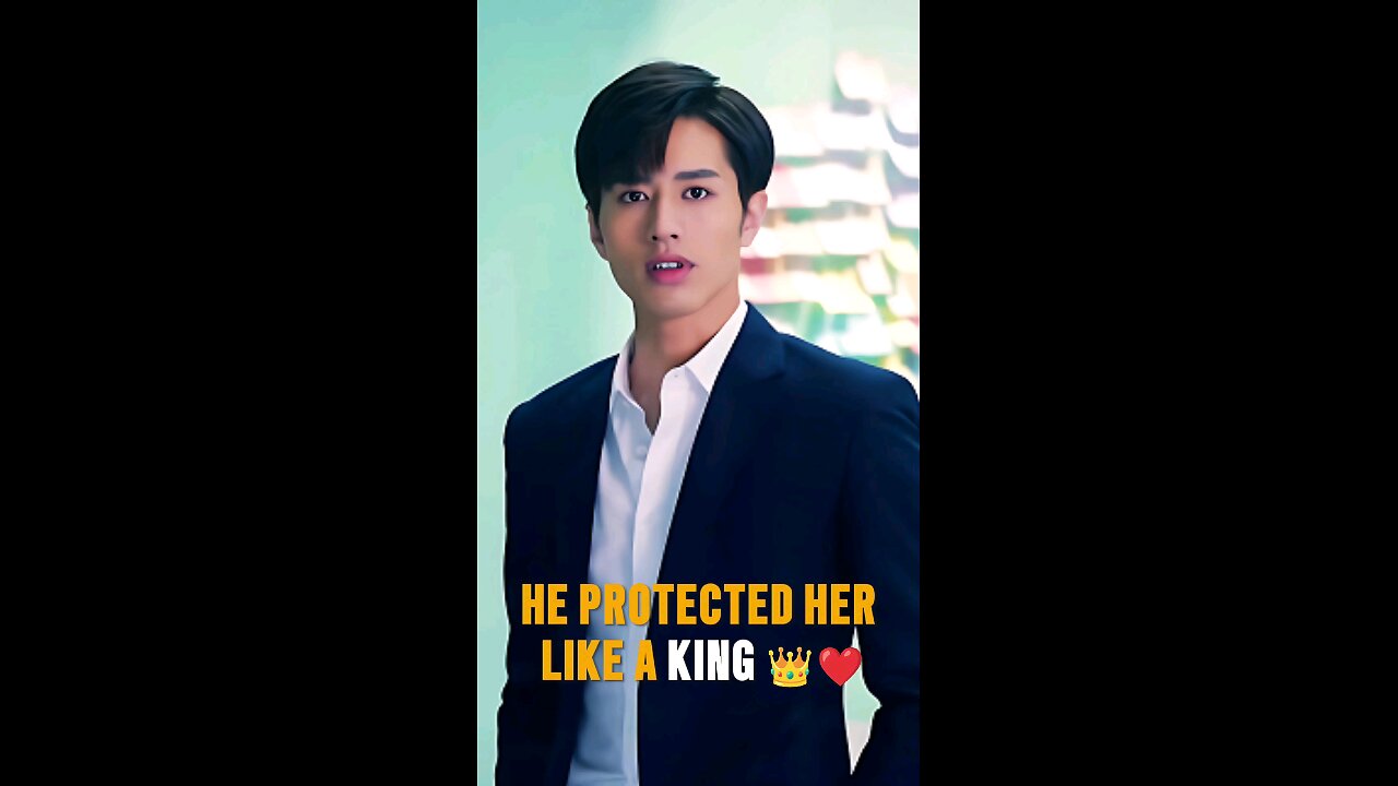 He Protected Her Like a King 👑❤️ #protectiveboyfriend #cdramas #terebinamashup