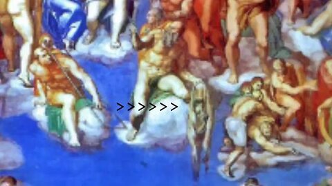 Is it a human skin suit? Elon and Trump - upload April 11, 2025 - offshoot100