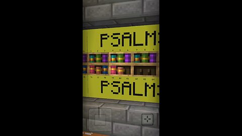 Psalm 80 - the KJV Bible in vanilla Minecraft #KJV #Psalms #Bible #Minecraft