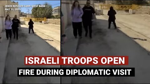 Israel Crosses Red Line? IDF Fire Targets Russian, NATO, EU, Indian Diplomats In Jenin Camp