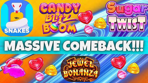 Jewel Bonanza was Epic! Snakes and Candy Blitz Boom Vs Sugar Twist! #GamblingGirlsSouthAfrica
