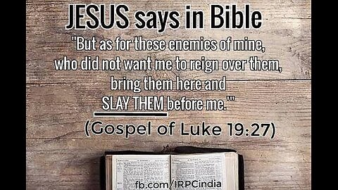 LUKE 19:27 IS ABOUT Muhammad, A Zakir Naik PARROT, HOW DO YOU REFUTE A MISTAUGHT MUSLIM?????? HOW???