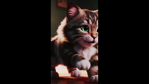 cute cat play