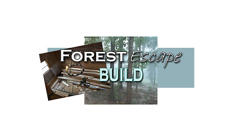 Forest Escape New Metal Building Soon Part 1 Clearing the Site and Repairing the Destroyed Road