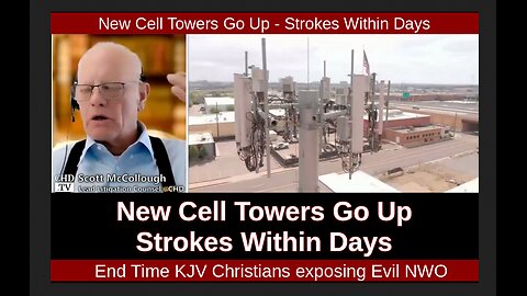 New Cell Towers Go Up - Strokes Within Days